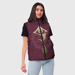 Женский жилет Hellsing, цвет: 3D-черный — фото 2