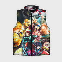 Женский жилет КЛИНОК РАССЕКАЮЩИЙ ДЕМОНОВ ПЕРСОНАЖИ