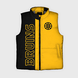 Женский жилет NHL BOSTON BRUINS, цвет: 3D-светло-серый