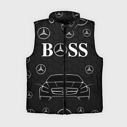 Женский жилет BOSS MERCEDES-BENZ, цвет: 3D-черный