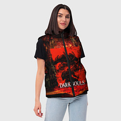 Женский жилет DARK SOULS GAME STORY, цвет: 3D-черный — фото 2