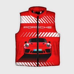 Женский жилет PORSCHE ПОРШЕ RED STYLE
