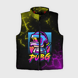 Женский жилет PUBG RETRO NEON ПАБГ НЕОН
