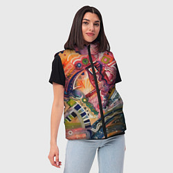 Женский жилет HAPPY END, цвет: 3D-красный — фото 2