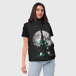 Женский жилет Moon Slayer, цвет: 3D-черный — фото 2