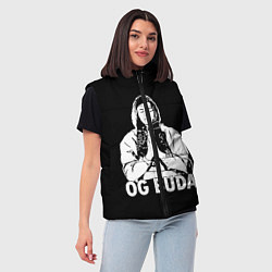 Женский жилет OG Buda, цвет: 3D-светло-серый — фото 2