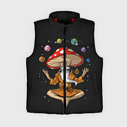 Женский жилет Космический Гриб Волшебник