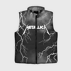 Женский жилет METALLICA РАЗРЯД МОЛНИИ