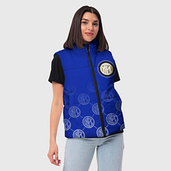 Женский жилет ИНТЕР МИЛАН INTER MILAN, цвет: 3D-черный — фото 2