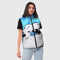 Женский жилет SK8 the Infinity Скейт Ланги, цвет: 3D-красный — фото 2