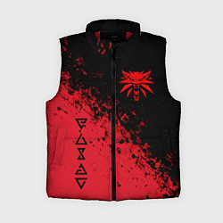Женский жилет THE WITCHER 3, цвет: 3D-красный