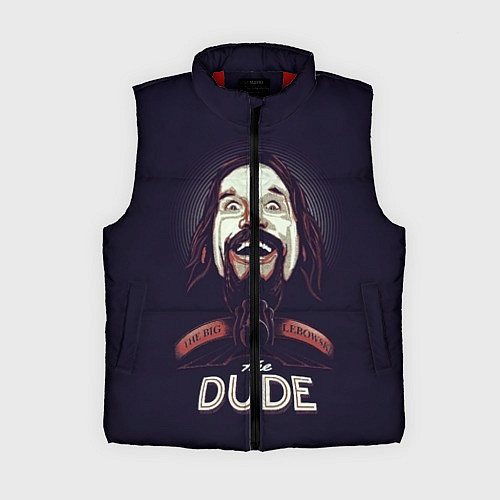 Женский жилет Большой Лебовский The Dude / 3D-Красный – фото 1
