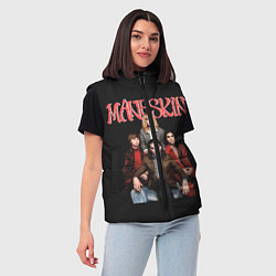 Женский жилет Лунный свет, цвет: 3D-красный — фото 2