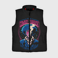 Женский жилет Ковбой Бибоп Ретро, цвет: 3D-красный