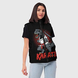 Женский жилет KARATE T-REX, цвет: 3D-красный — фото 2
