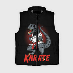 Женский жилет KARATE T-REX, цвет: 3D-светло-серый
