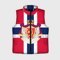 Женский жилет Норвегия Флаг и герб Норвегии