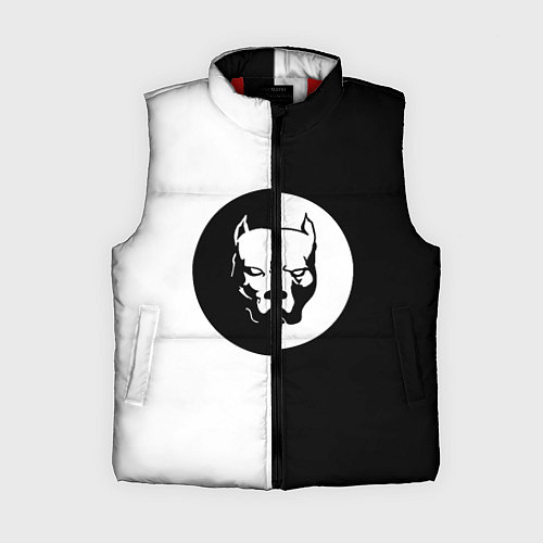 Женский жилет PITBULL SYNDICATE ПИТБУЛЬ СИ / 3D-Красный – фото 1