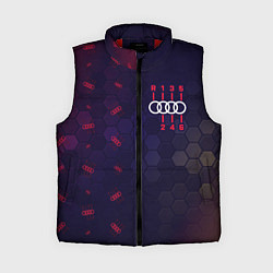 Женский жилет Audi - Gearbox - Hexagon Pattern