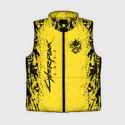 Женский жилет CYBERPUNK 2077 КИБЕРПАНК 2077, цвет: 3D-красный