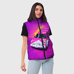 Женский жилет Hot Wheels Хот Вилс, цвет: 3D-светло-серый — фото 2