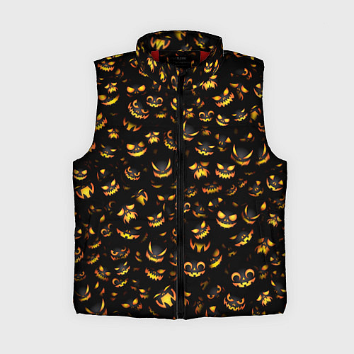 Женский жилет Ночные монстры / 3D-Красный – фото 1