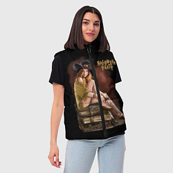 Женский жилет Очаровательная ведьма, цвет: 3D-черный — фото 2