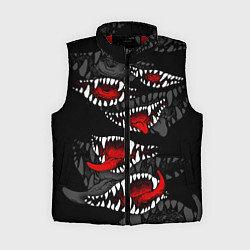 Женский жилет Атака вампиров, цвет: 3D-красный