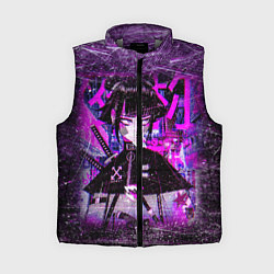 Женский жилет Cyberpunk Samurai Anime