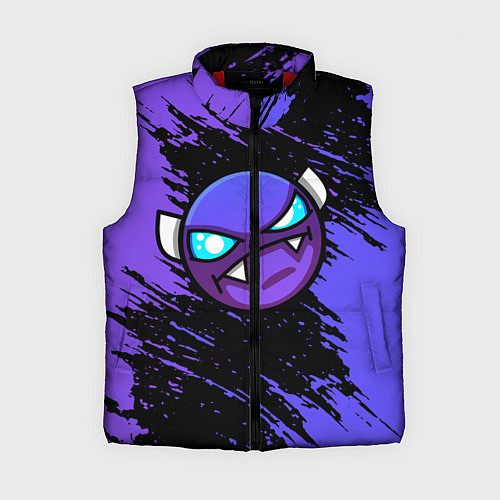 Женский жилет Geometry Dash / 3D-Красный – фото 1