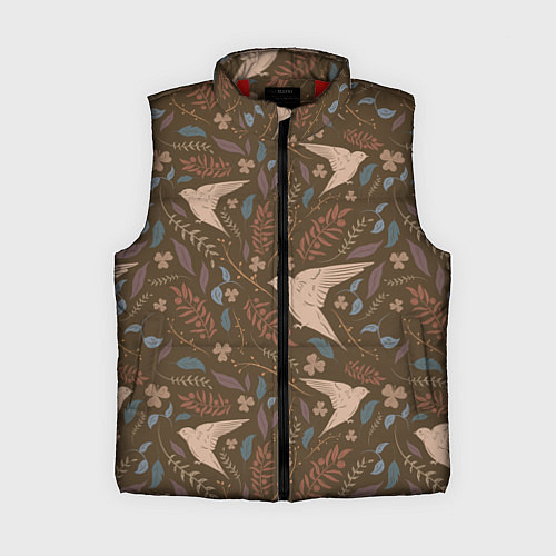 Женский жилет Литой стриж / 3D-Красный – фото 1