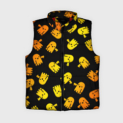 Женский жилет BOO! ПРИЗРАК, ПРИВЕДЕНИЕ ХЕЛЛОУИН ОРАНЖЕВЫЙ, цвет: 3D-красный