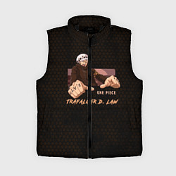 Женский жилет Трафальгар Ло Ван пис, цвет: 3D-черный