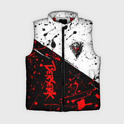 Женский жилет Berserk: Черная маска, цвет: 3D-красный