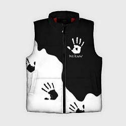 Женский жилет TES WE KNOW МЫ ЗНАЕМ, цвет: 3D-красный