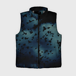 Женский жилет Flock of birds, цвет: 3D-светло-серый