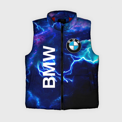 Женский жилет BMW Синяя молния / 3D-Красный – фото 1
