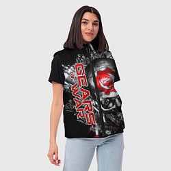 Женский жилет Gears of War Gears 5, цвет: 3D-черный — фото 2