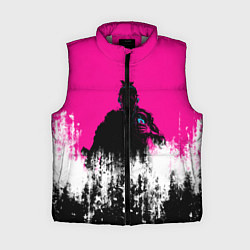 Женский жилет Катана Зеро Самурай Katana Zero Anime, цвет: 3D-светло-серый