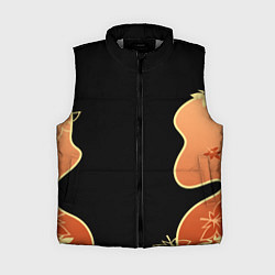 Женский жилет КАДЗУХА ПАТТЕРН, цвет: 3D-светло-серый