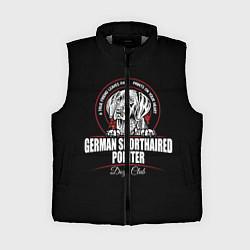 Женский жилет Немецкий Курцхаар Kurzhaar, цвет: 3D-светло-серый