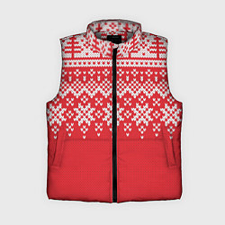 Женский жилет Knitted Pattern, цвет: 3D-светло-серый