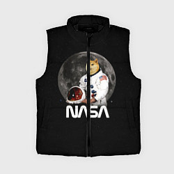 Женский жилет Доги Космонавт Мем Наса Doge
