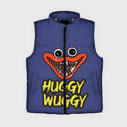 Женский жилет Huggy Wuggy: Smile, цвет: 3D-светло-серый
