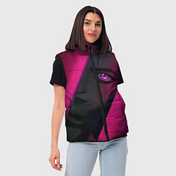 Женский жилет Jinx Arcane League of Legends, цвет: 3D-черный — фото 2