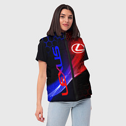 Женский жилет LEXUS ЛЕКСУС NEON НЕОН, цвет: 3D-светло-серый — фото 2