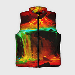 Женский жилет Кратер Вулкана