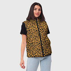 Женский жилет Леопард Leopard, цвет: 3D-красный — фото 2