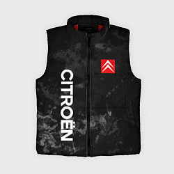 Женский жилет Citroen Ситроен текстура, цвет: 3D-красный