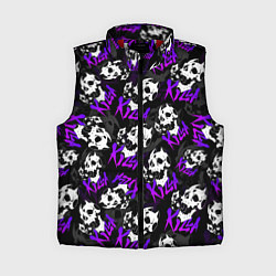 Женский жилет JOJO KILLER QUEEN КОРОЛЕВА УБИЙЦА УЗОР, цвет: 3D-красный